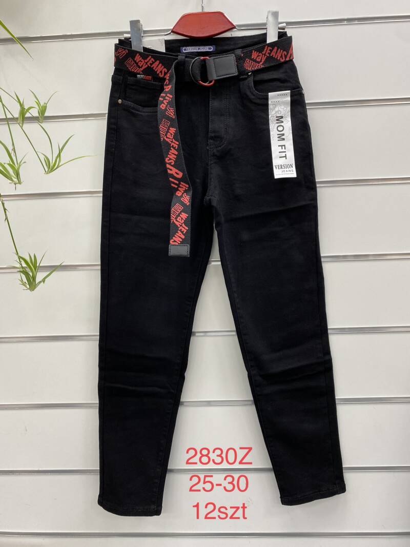 Spodnie damska Jeans . Roz 25-30. 1 Kolor . Paszka 12szt.
