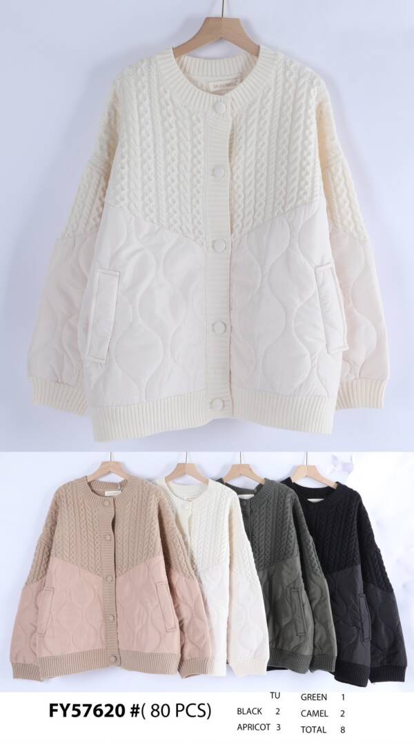 Swetry damska (Francja produkt) Roz Standard Mix kolor, Paszka 8 szt