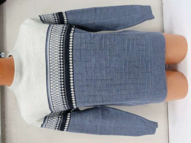 Sweter męski (Turecki produkt) Roz M-2XL, Mix 2 kolor Paczka 8 szt