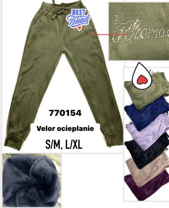Spodnie damska Roz S/M-L/XL, Mix Kolor Paczka 12 szt