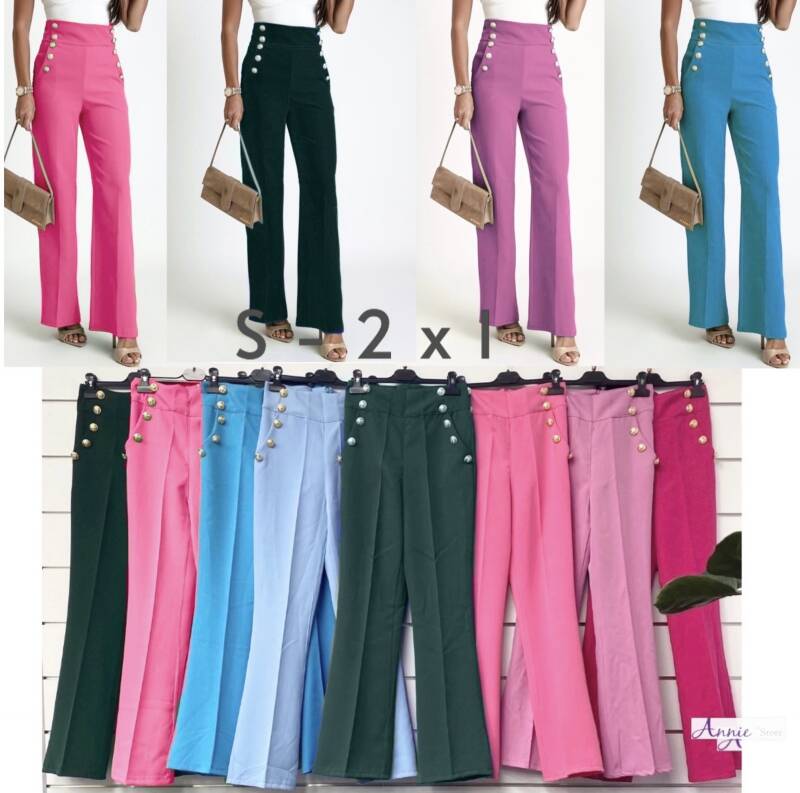 Spodnie  damska (Włoskie produkt) Roz S-2XL . 1  kolor Paczka 5 szt