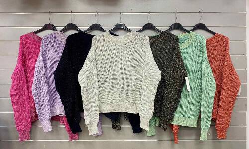 Swetry damskie (Włoskie produkt) Roz Standard Mix kolor Paczka 5 szt