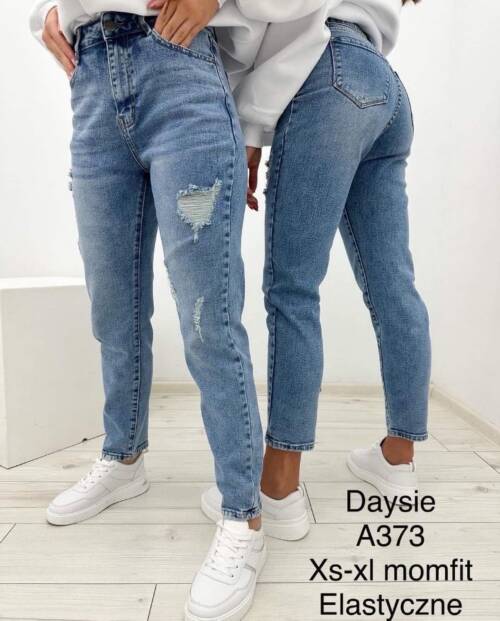 Spodnie damska jeans . Roz XS-XL. 1 kolor. Paszka 10szt.  