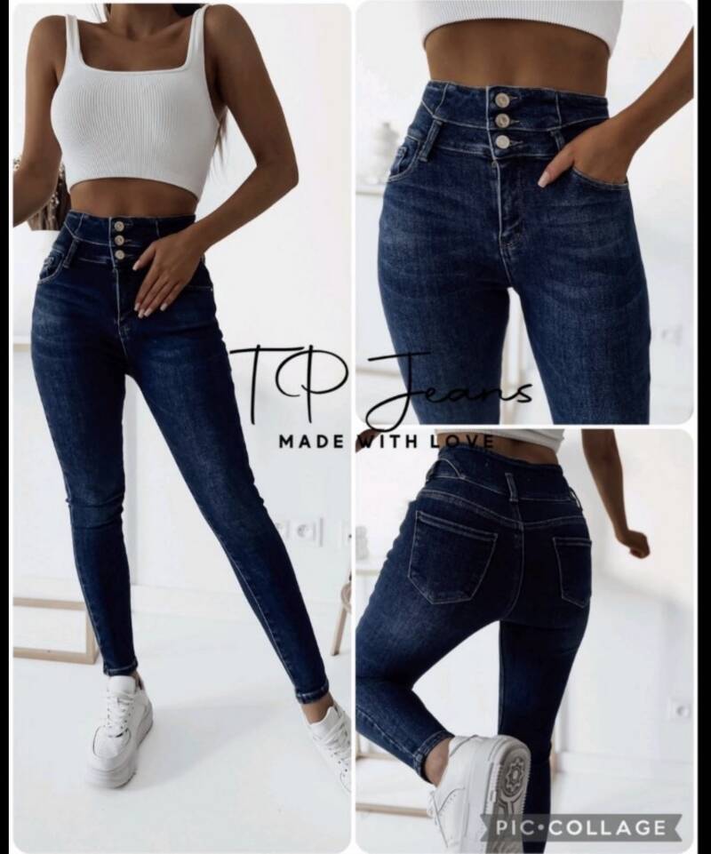 Spodnie  damskie Jeans. Roz 34-42, 1 kolor Paczka 10 szt