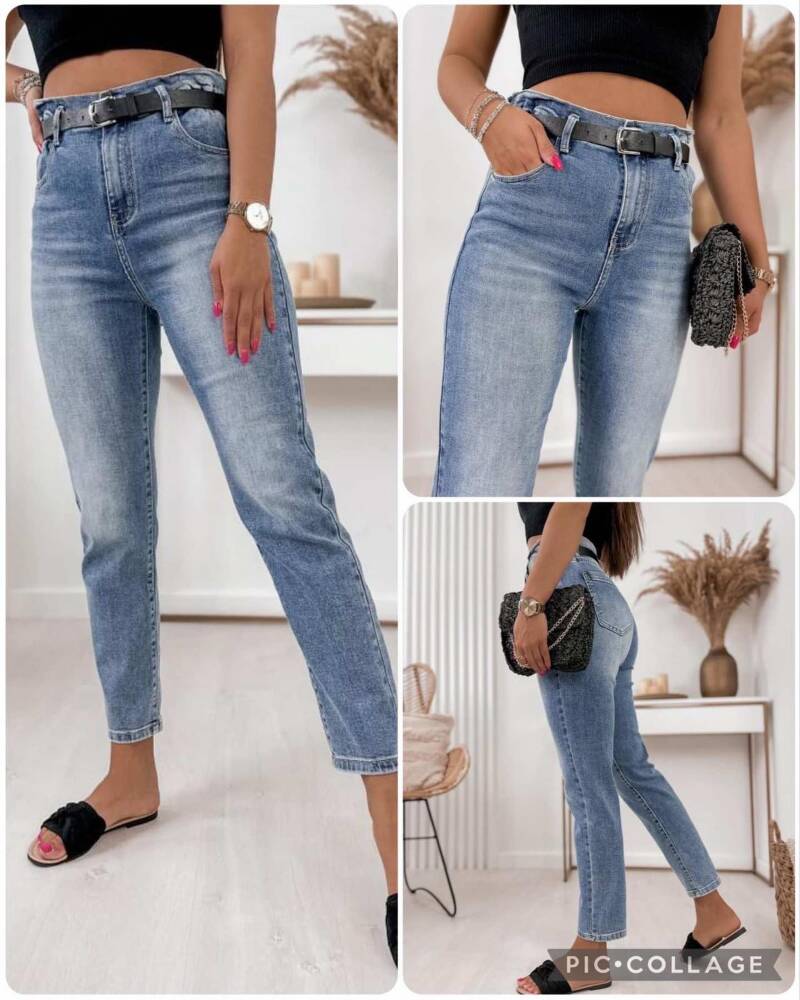 Spodnie  damskie Jeans. Roz 34-42, 1 kolor Paczka 10 szt
