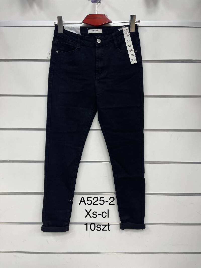 Spodnie damska jeans . Roz XS-XL . 1 kolor. Paszka 10szt.  