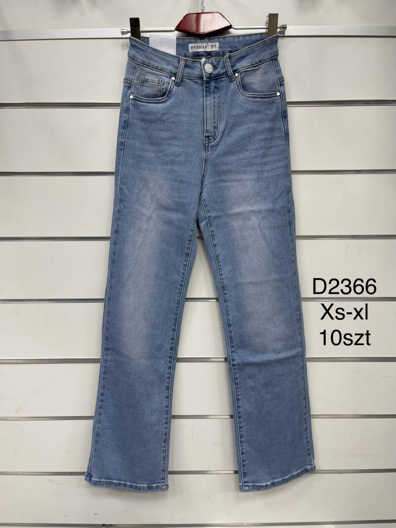 Spodnie damska jeans . Roz XS-XL . 1 kolor. Paszka 10szt.  