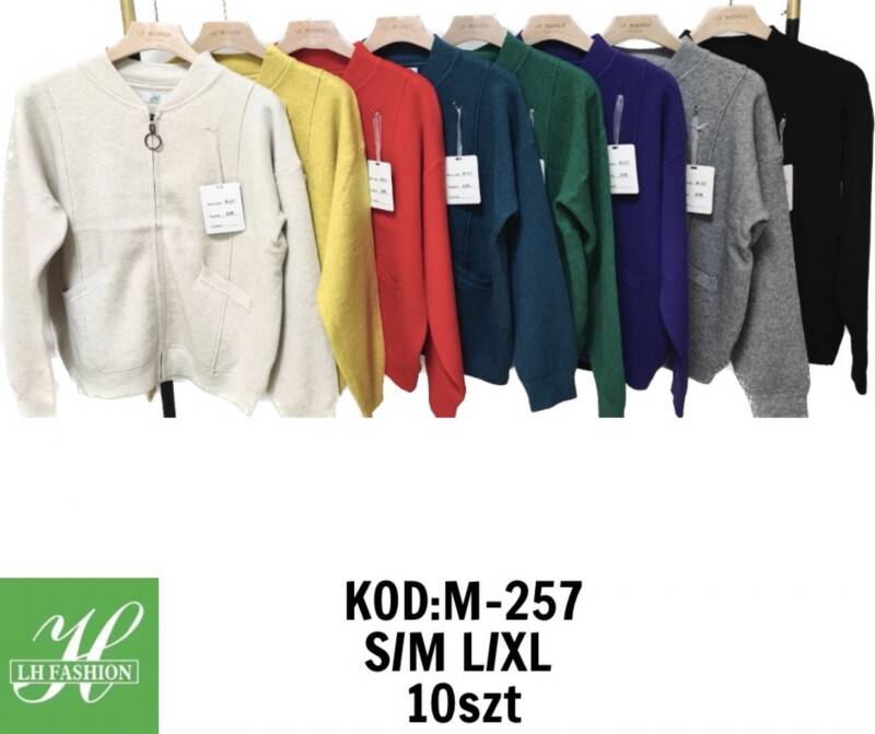 Swetry damskie Roz S/M.L/XL. Mix kolor Paczka 10szt