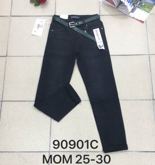 Spodnie damska jeans Roz 25-30, 1 Kolor Paszka 10 szt