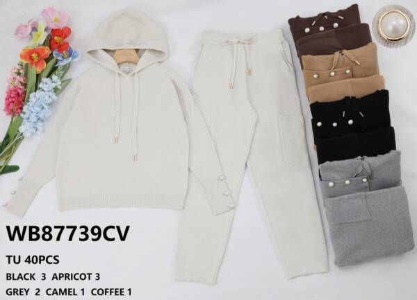 Komplet  damskie (Francja produkt) Roz Standard, Mix kolor, Paszka 5 szt