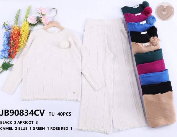 Komplet  damskie (Francja produkt) Roz Standard, Mix kolor, Paszka 5 szt