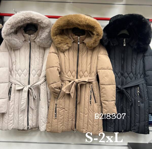 Zimowe Płaszcze Roz S-2XL, 1 Kolor Paczka 5 szt