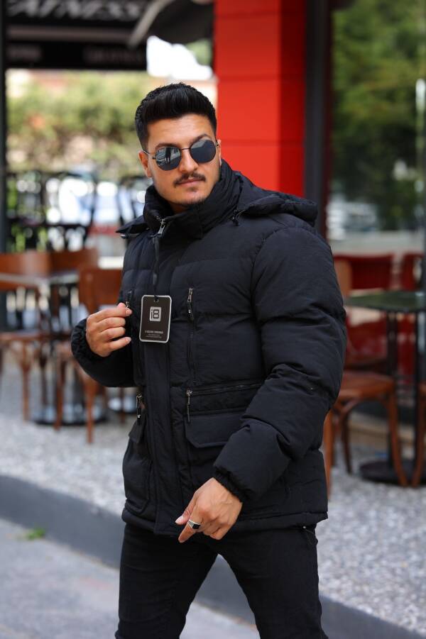 Kurtka męska zimowa Roz S-2XL, 1 Kolor Paczka 5 szt