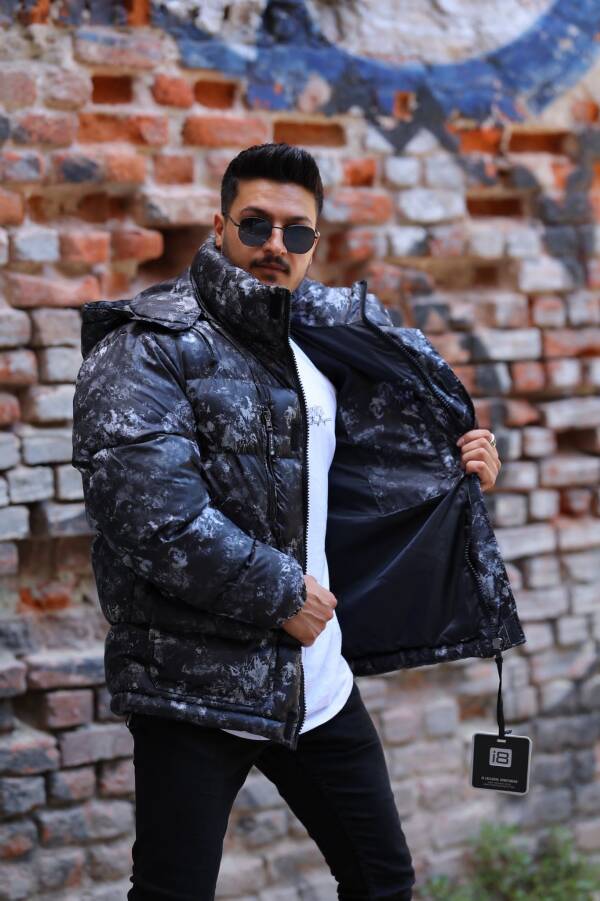 Kurtka męska zimowa Roz S-2XL, 1 Kolor Paczka 5 szt
