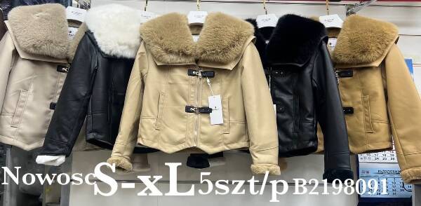 Kurtka alpaka damkie Roz S-XL, 1 Kolor Paczka 5 szt