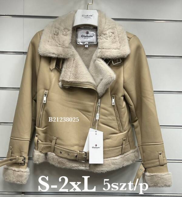 Kurtka alpaka damkie Roz S-2XL, 1 Kolor Paczka 5 szt