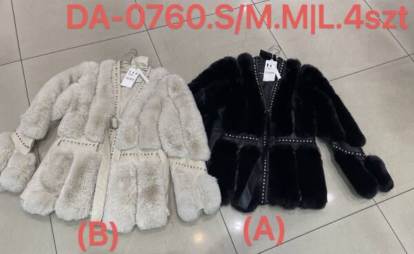 Kurtka alpaka damkie Roz S/M-L/XL, 1 Kolor Paczka 4 szt	
