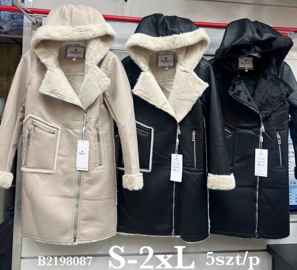 Kurtka alpaka damkie Roz S-2XL, 1 Kolor Paczka 5 szt
