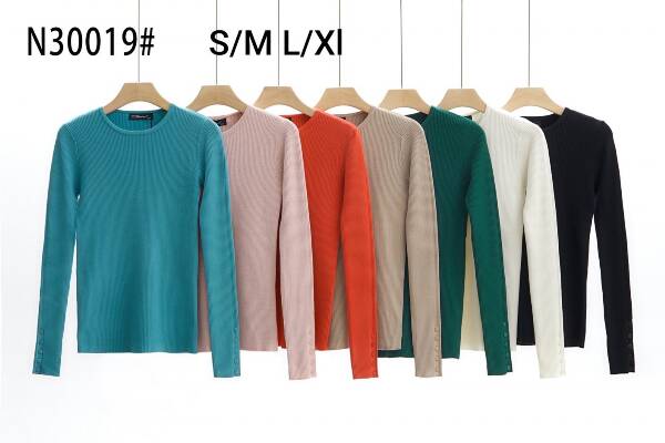 Swetry damskie Roz S/M-L/XL, Mix kolor, Paszka 12 szt