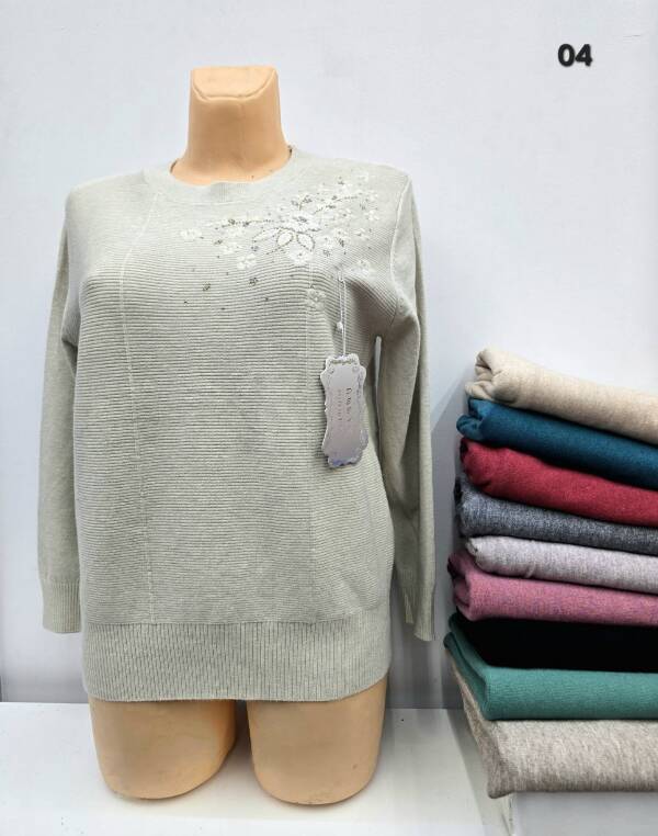 Swetry damskie Roz M/L-XL/2XL, Mix kolor, Paszka 10 szt