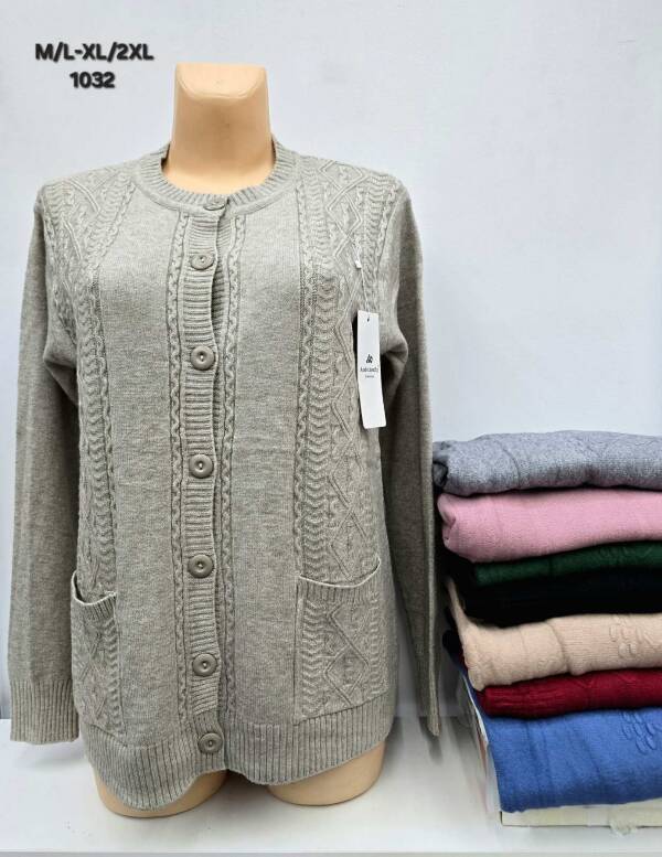 Swetry damskie Roz M/L-XL/2XL, Mix kolor, Paszka 12 szt