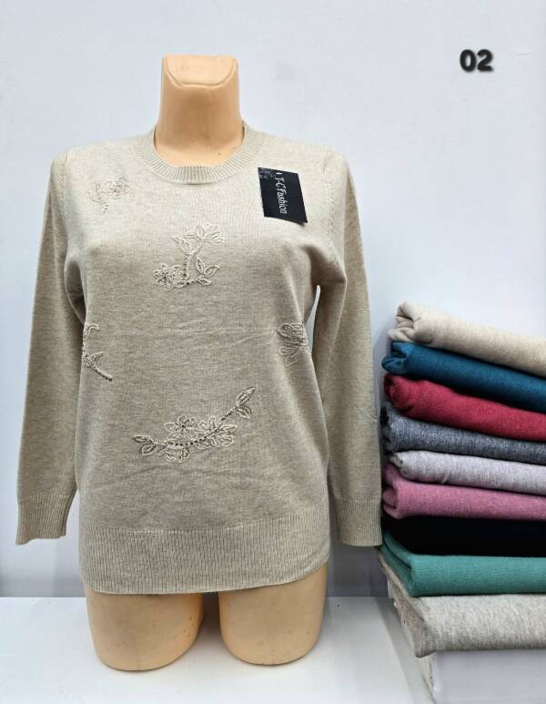 Swetry damskie Roz M/L-XL/2XL, Mix kolor, Paszka 10 szt
