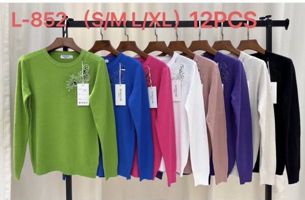 Swetry damska Roz S/M-L/XL Mix kolor Paczka 10 szt