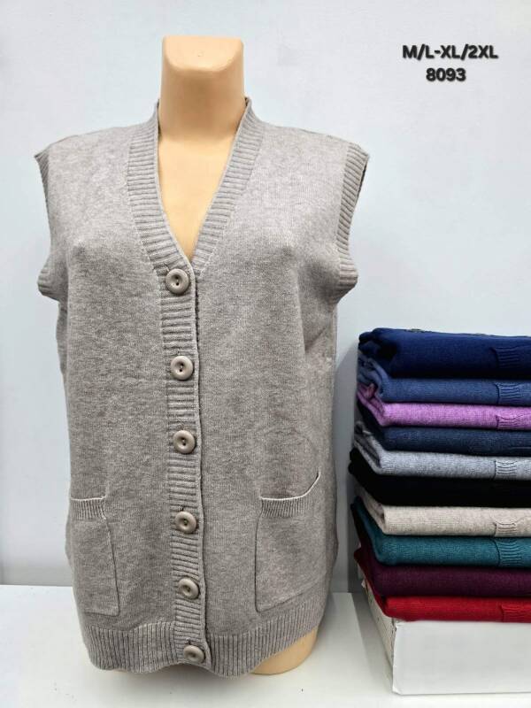 Swetry damskie Roz M/L-XL/2XL, Mix kolor, Paszka 12 szt