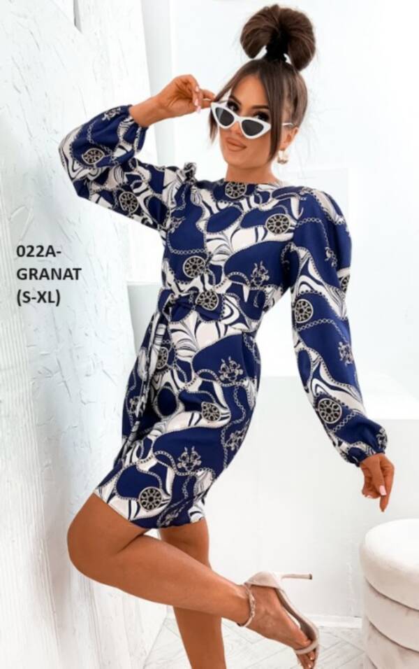  Sukienka damska (Polska produkt) Roz s-XL Paczka 5 szt /1 Kolor