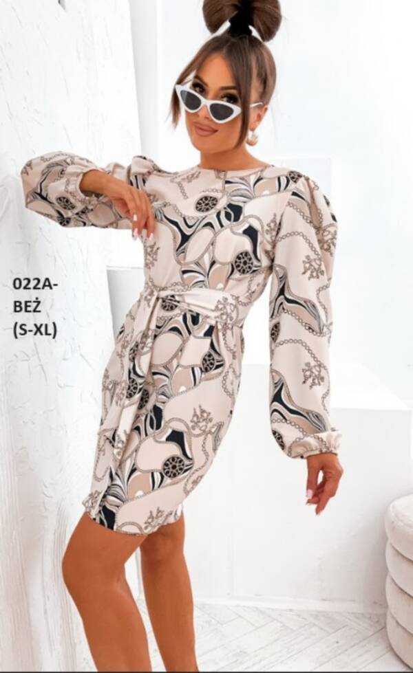  Sukienka damska (Polska produkt) Roz s-XL Paczka 5 szt /1 Kolor