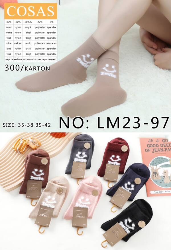 Skarpety damskie Roz 35-42, Mix kolor Paczka 40 szt