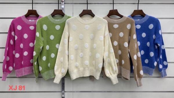 Swetry damska Roz S/M-L/XL Mix kolor Paczka 10 szt