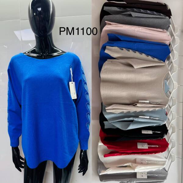 Swetry damska Roz S/M-L/XL Mix kolor Paczka 10 szt