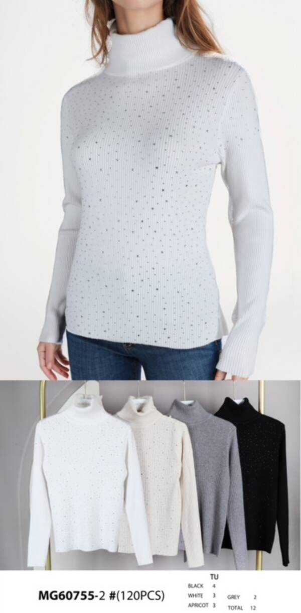 Swetry damskie (Francja produkt) Roz Standard, Mix kolor, Paszka 5 szt