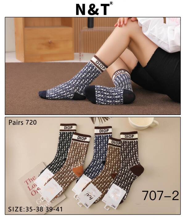Skarpety damskie Roz 35-41, Mix kolor Paczka 40 szt