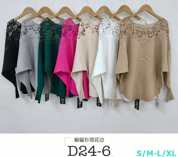 Bluzki damskie Roz S/M-L/XL, Mix kolor, Paszka 10 szt