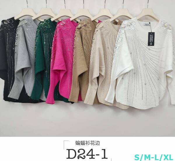 Bluzki damskie Roz S/M-L/XL, Mix kolor, Paszka 10 szt