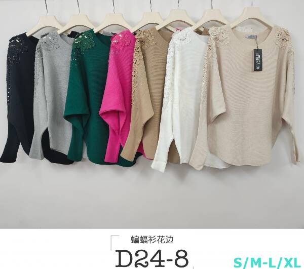 Bluzki damskie Roz S/M-L/XL, Mix kolor, Paszka 10 szt
