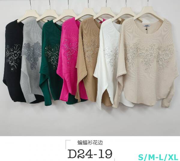 Bluzki damskie Roz S/M-L/XL, Mix kolor, Paszka 10 szt