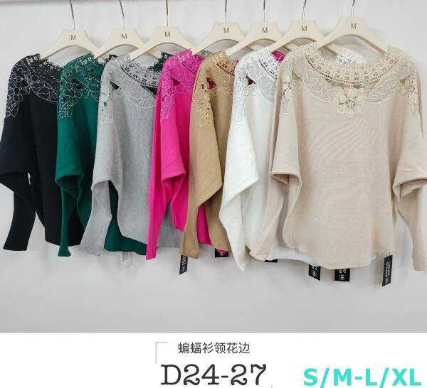 Bluzki damskie Roz S/M-L/XL, Mix kolor, Paszka 10 szt
