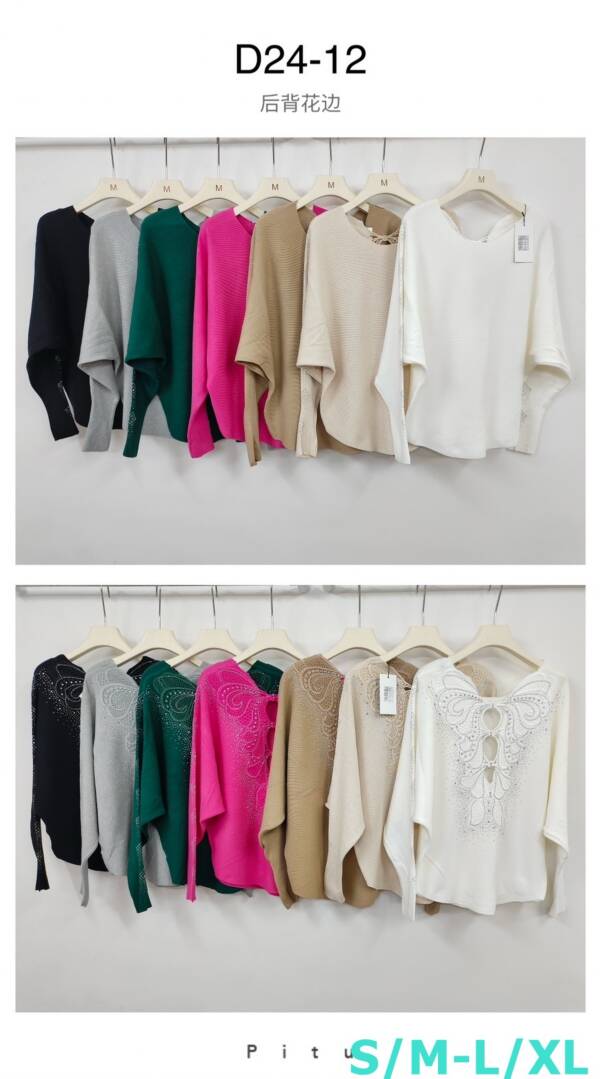Bluzki damskie Roz S/M-L/XL, Mix kolor, Paszka 10 szt