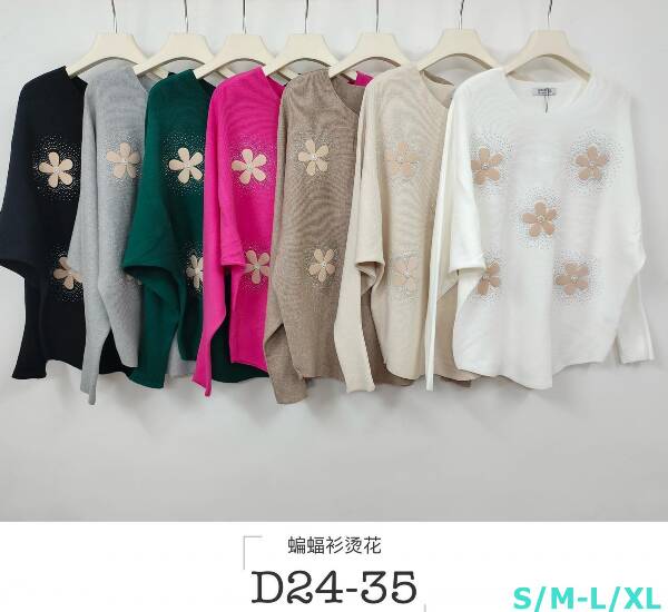 Bluzki damskie Roz S/M-L/XL, Mix kolor, Paszka 10 szt