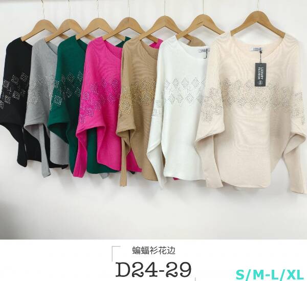 Bluzki damskie Roz S/M-L/XL, Mix kolor, Paszka 10 szt