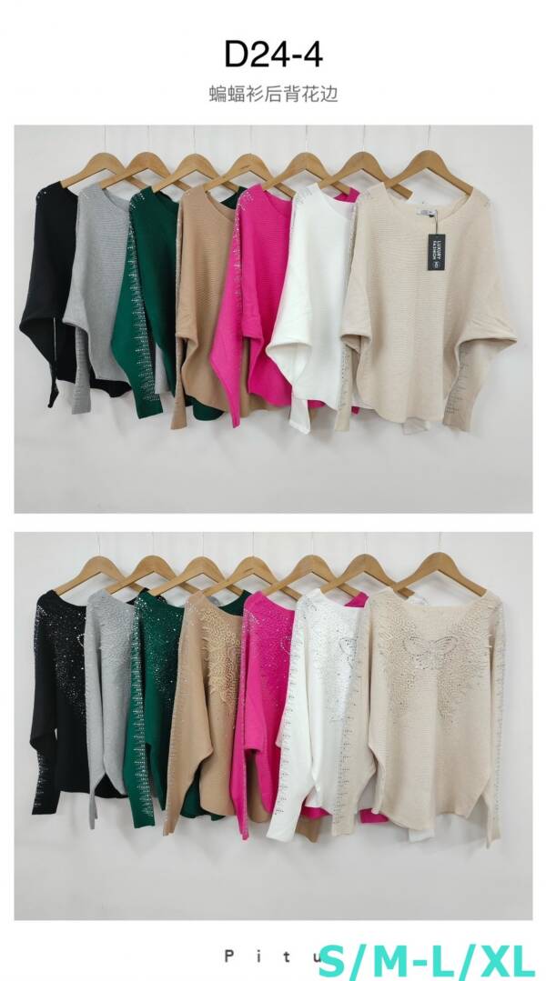 Bluzki damskie Roz S/M-L/XL, Mix kolor, Paszka 10 szt