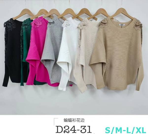 Bluzki damskie Roz S/M-L/XL, Mix kolor, Paszka 10 szt