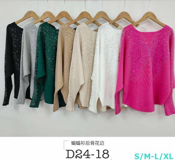 Bluzki damskie Roz S/M-L/XL, Mix kolor, Paszka 10 szt