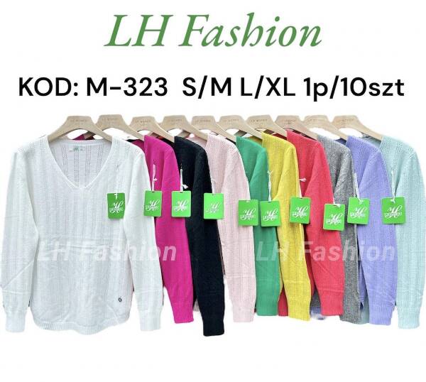 Swetry damska Roz S/M-L/XL Mix kolor Paczka 10 szt