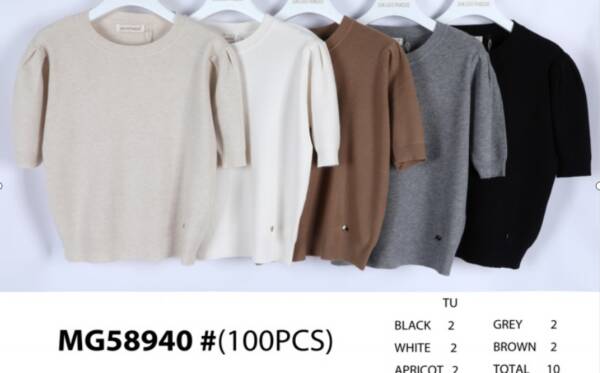 Swetry damskie (Francja produkt) Roz Standard, Mix kolor, Paszka 5 szt