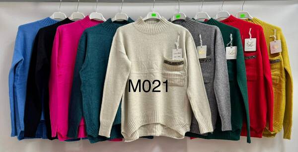 Swetry damska Roz S/M-L/XL Mix kolor Paczka 10 szt