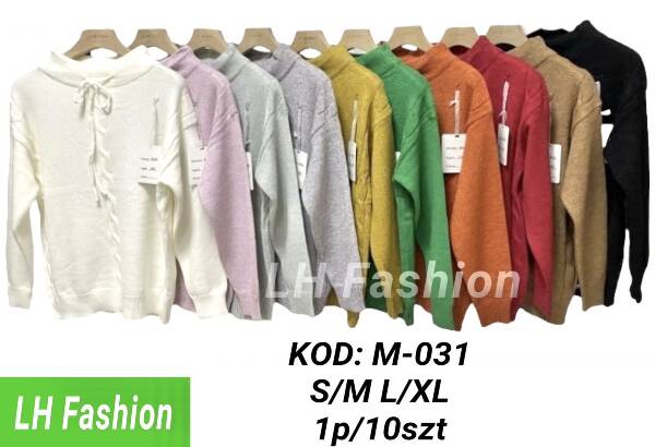 Swetry damska Roz S/M-L/XL Mix kolor Paczka 10 szt
